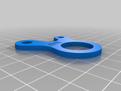 3 Holes Fast Knot Rope Buckle