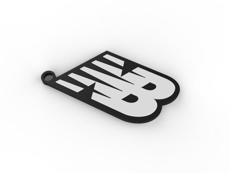 NEW BALANCE LOGO KEYCHAIN