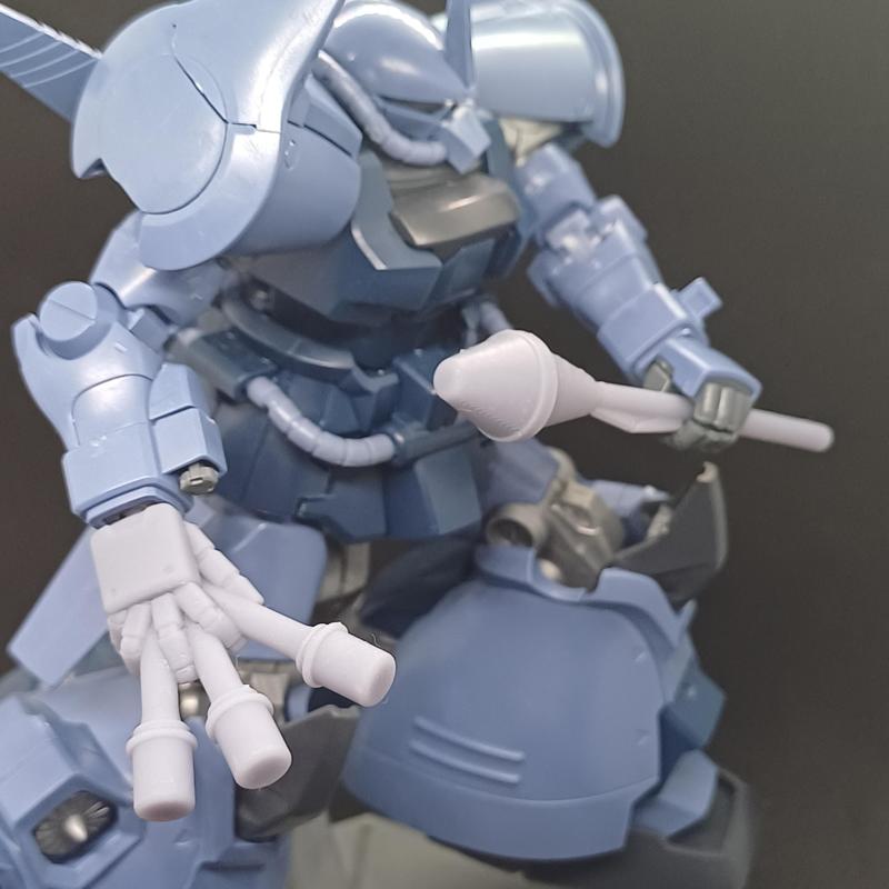 Panzerfaust and Stick grenades with special hand for gunpla