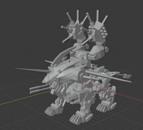 Zoids - Energy Ray Liger v2