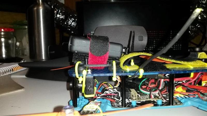 Mobius Anti-Vibration 10 degree and 15 degree Mount - 250 Quad - Hello Color Frame