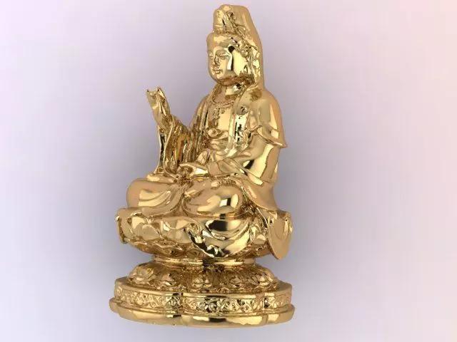 Buddha Models Elevating Spiritual Art in the Digital World