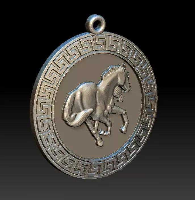 horse pendant