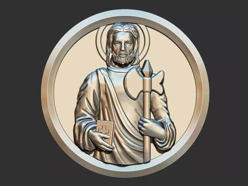 Saint Jude Thaddeus - Sao Judas Tadeu Medal