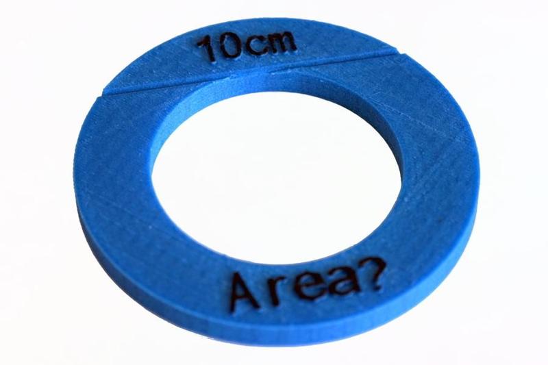 Ring Area From A Chord