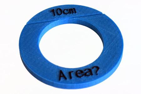 Ring Area From A Chord