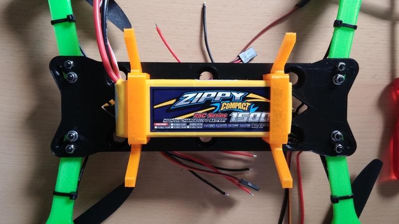 Zippy Lipo Holder for Hovership Quad