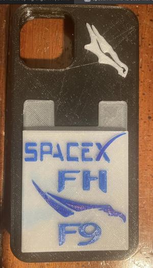 SpaceX iPhone 16e Case with Card Holder