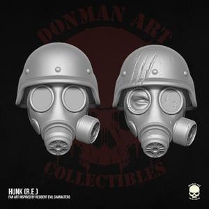 Hunk Resident Evil Fan Art STL Files For Action Figures