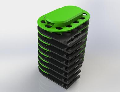 spool stacker / Stapelhilfe