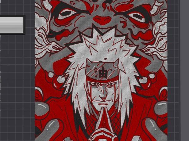 Naruto Jiraiya Hueforge
