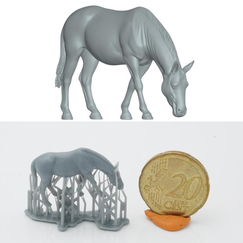 Grazing Horse - Farm Animals – Tiny Animal Miniatures