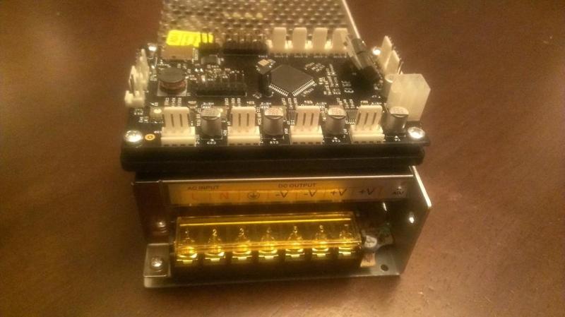 Qu-bd Oneup / twoup board mount on PS