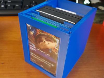 Riftbound windowed magnetic deckbox