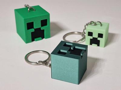 Porta Chiavi 3D CREEPER di MINECRAFT
