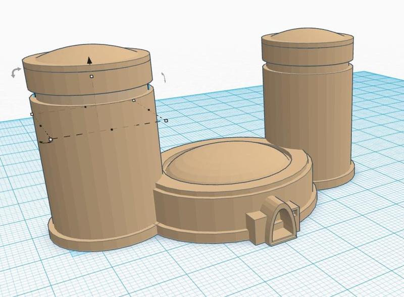  tatooine round hut with twin towers ver 0.13 (X-Wing TMG)