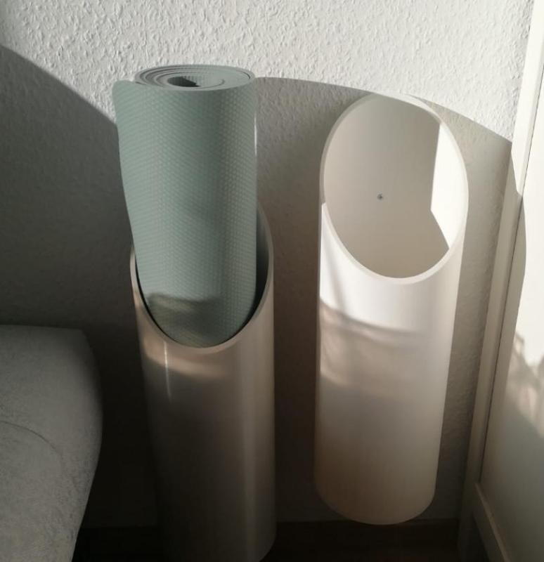 yoga mat wall holder / wall mount