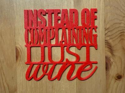 I Just Wine Coaster