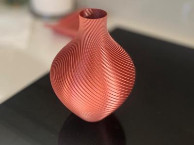 Grecian Urn style Spiral Vase