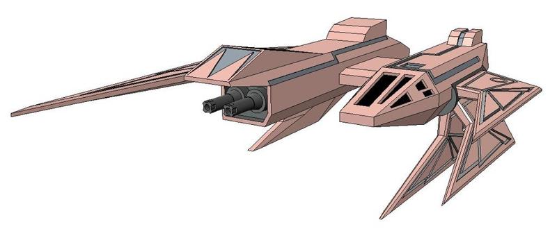 WC - Kilrathi Darket Light Fighter