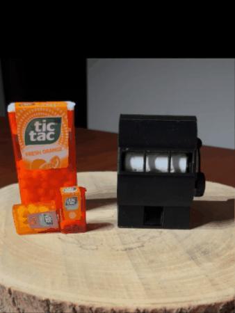 Tic Tac dispenser/slot machine 