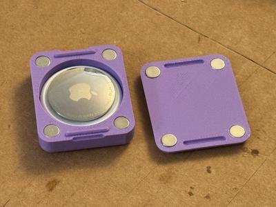 Magnetic AirTag holder