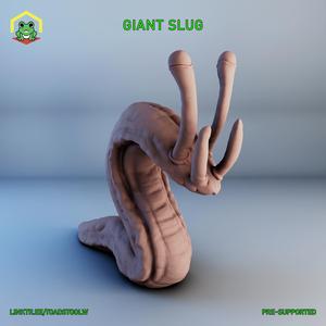 Giant Slug - STL - RPG MINIATURE