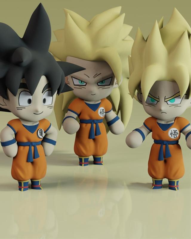 goku chibi pack