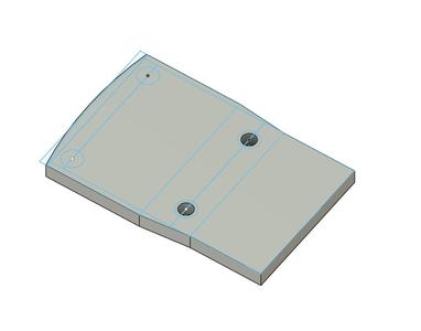 RMR Footprint Solid and DXF File – Official Trijicon RMR Optic Pattern