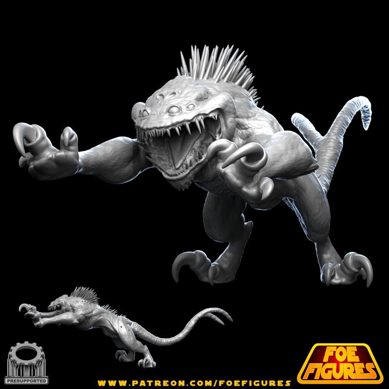 Star Wars Adult Nexu Leaping