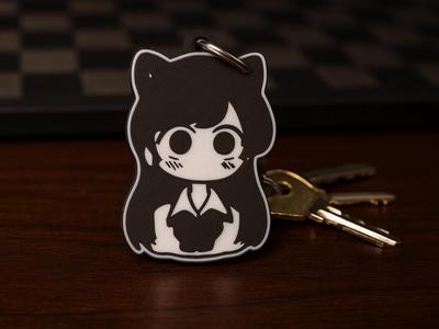 Komi-san keychain