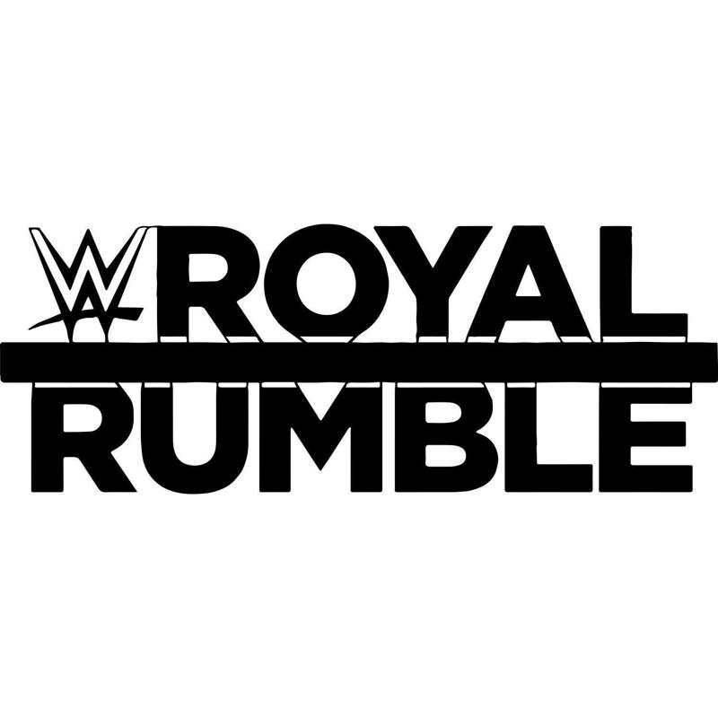 WWE Royal Rumble Stencil