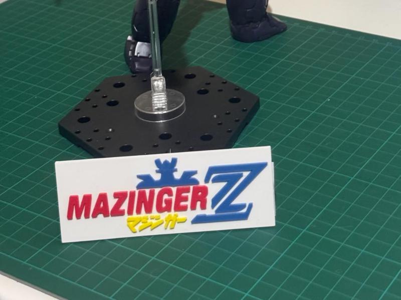 Mazinga Z embossed Logo