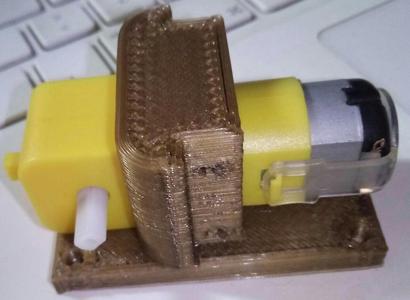 Stand for tt geared dc motor