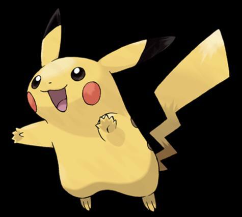Pikachu Hueforge Character Art