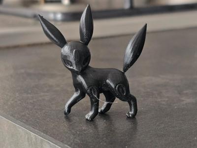 Pokemon Umbreon Minimal Design coloring model