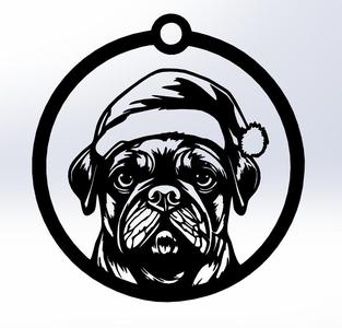 wall art dog, line art christmas dog, 2d art christmas dog, noel, labrador, Navidad