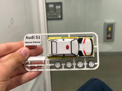 Audi Quattro S1 Kit Card