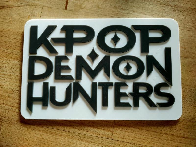 Kpop demon hunter logo