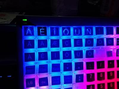 Unicode Key Labels for X-Keys Input Devices