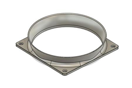 120mm PC Fan Shroud (Intake Funnel) Set – Single / Dual / Triple