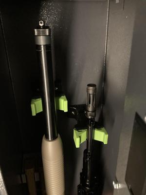 [2-IN-1] RIFLE MAGNETIC HOLDER / CLEANING STAND
