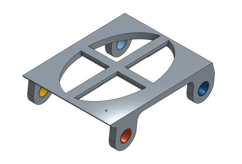 Helimax MX400 Gyro Mount