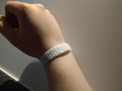 Bracelet with polygon stubs - Ninjaflex
