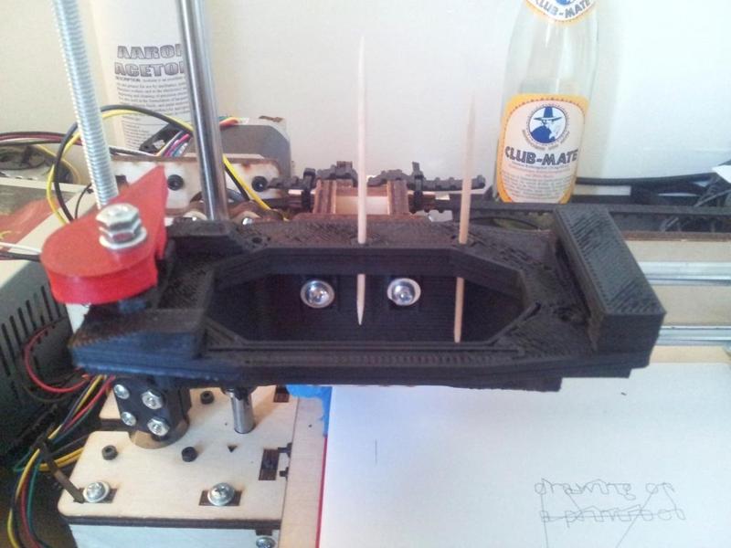 Quick-Fit X Carriage for @Printrbot LC