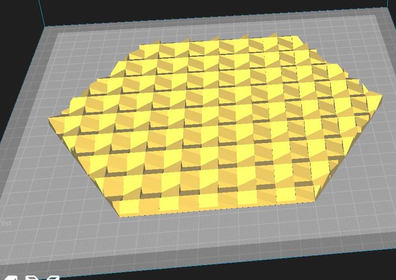 Hexagonal Acoustic Panel