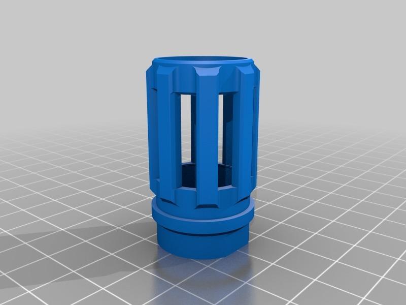 Flash Hider for Nerf-style inner barrels