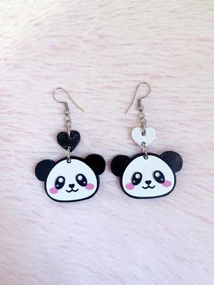 Cute Panda Earrings