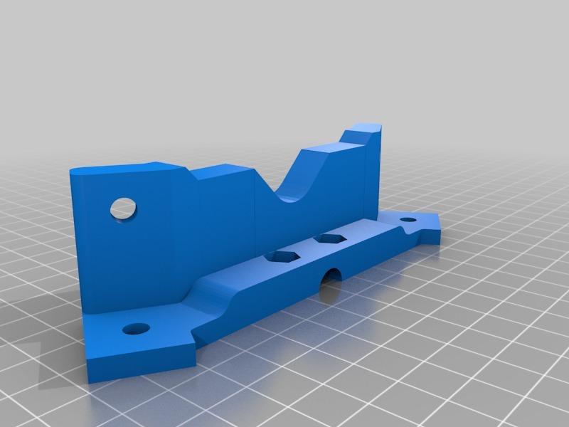 Upper Z Mounts for MendelMax 10mm rods 50% Wider