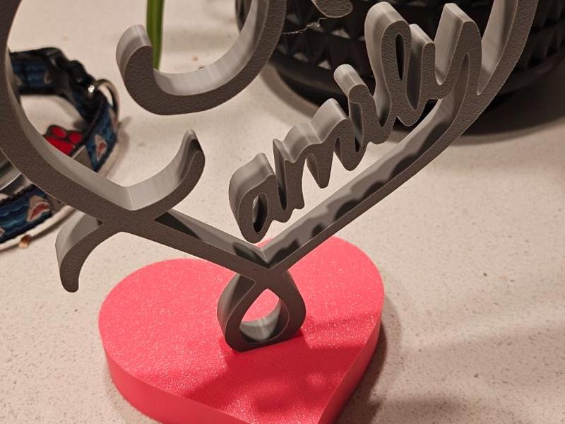 NO AMS I Hearth Family home decor sign